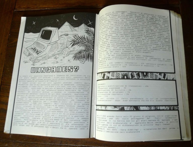 Rivista DECODER VOL.2 1988[punk,cyberpunk,underground,centri sociali,fanzine | Immagine Gallery 7
