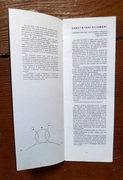 RIVISTA DI CRITICA ANARCHICA n.1 dic.1991.Numero unico,Bologna[ANARCHIA | Immagine Gallery 5