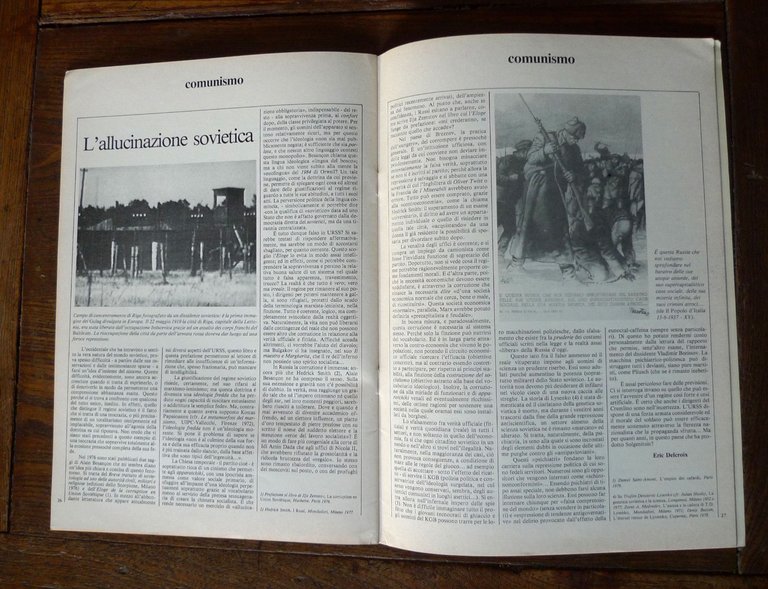 Rivista ELEMENTI.Per una rinascita culturale n.1 1978[de Benoist,Carl Schmitt