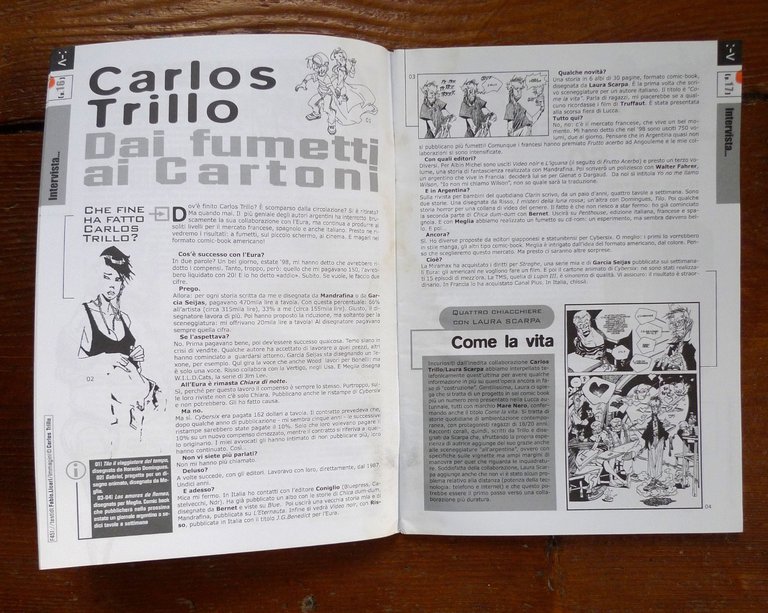 Rivista FAHRENHEIT 451 n.1 2000[fumetti,fantascienza,Marvel,Sergio Bonelli | Immagine Gallery 6