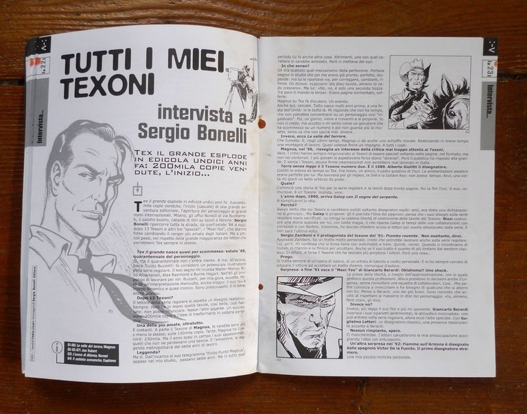 Rivista FAHRENHEIT 451 n.1 2000[fumetti,fantascienza,Marvel,Sergio Bonelli | Immagine Gallery 7