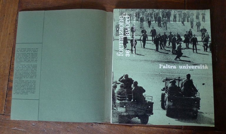 Rivista FORMAZIONE E LAVORO n.36 1969 L'ALTRA UNIVERSITÀ[ENAIP