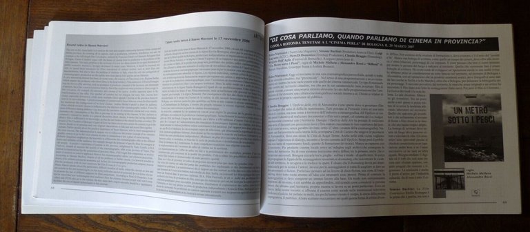 Rivista FUORI VISTA n.5 2007.Semestrale di cinema e multimedia,Caracult