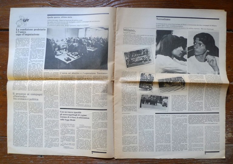 Rivista I VOLSCI Anno I n.3 Aprile 1978.MENSILE DELL'AUTONOMIA OPERAIA … | Immagine Gallery 3