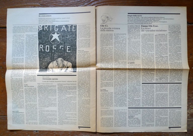 Rivista I VOLSCI Anno I n.3 Aprile 1978.MENSILE DELL'AUTONOMIA OPERAIA … | Immagine Gallery 7