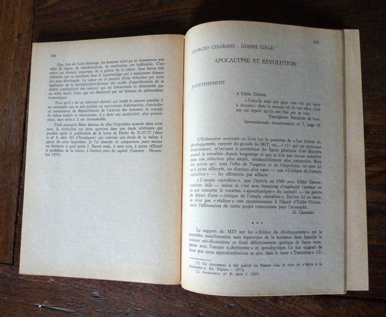 Rivista INVARIANCE A.IX-Série III n.2 1976[Camatte,comunismo,Bordiga,Cesarano