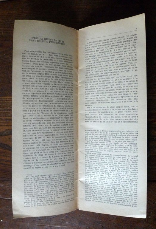 Rivista INVARIANCE A.VIII-Série II n.6 1975[Camatte,comunismo,Bordiga,suicidio
