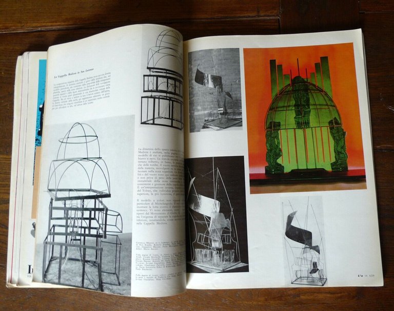 Rivista L'ARCHITETTURA.CRONACHE E STORIA n.9 1964[Bruno Zevi,MICHELANGELO