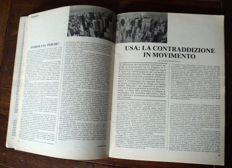 Rivista MAGAZZINO N.1 GEN.1979[Autonomia Operaia,Leonetti,Balestrini,Toni Negri