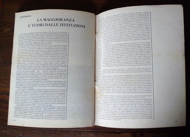 Rivista MAGAZZINO N.2 MAGGIO 1979[Autonomia Operaia,Toni Negri,7 aprile