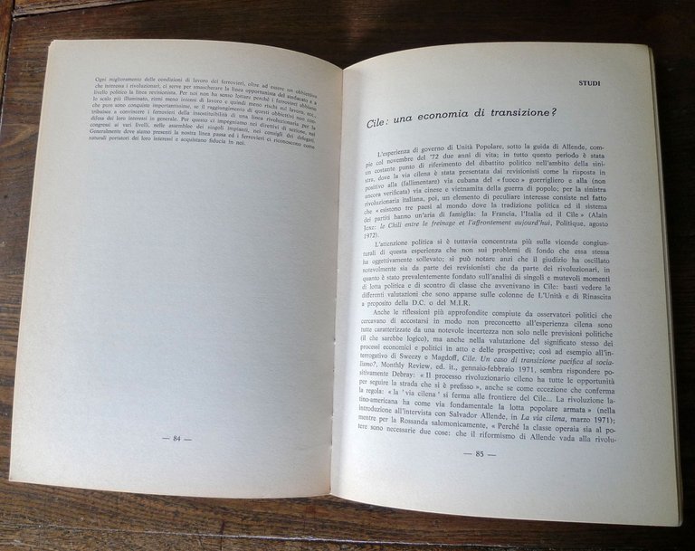 Rivista marxista-leninista NUOVO IMPEGNO n.25-26 1972[PALESTINA,GUERRA 6 GIORNI