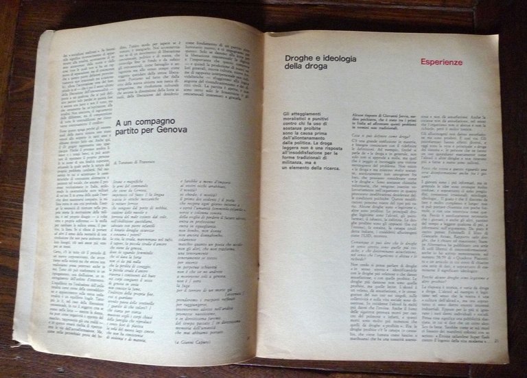 Rivista mensile TRANSIZIONE.Scuola e società n.1 nov.1976[PdUP per il Comunismo