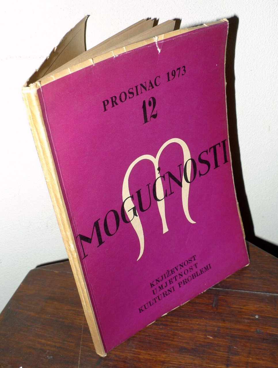 Rivista MOGUĆNOSTI n.12 1973 LETTERATURA-ARTE-PROBLEMI CULTURALI[KNJIŽEVNOST