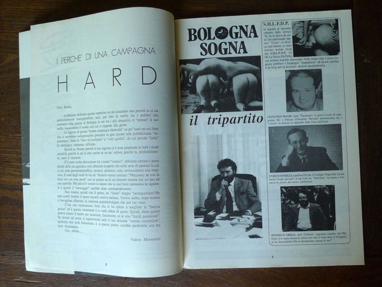 Rivista MONGOLFIERA SU BOLOGNA n.122 1990+SOUP N.7 supplemento[Renzo Imbeni