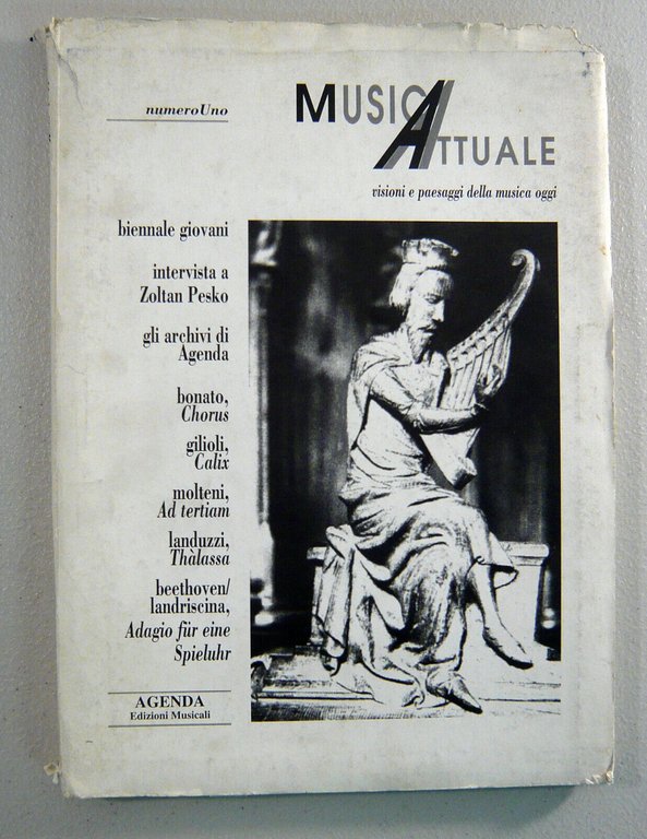 Rivista MUSICA ATTUALE n.1-2-3 1991[contemporanea,partiture,fanzine