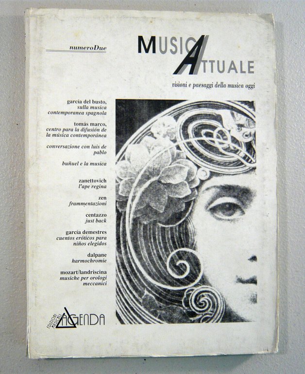 Rivista MUSICA ATTUALE n.1-2-3 1991[contemporanea,partiture,fanzine