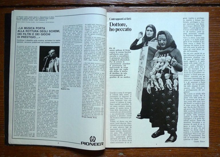 Rivista MUZAK n.8 Dicembre 1975[musica,controcultura,radio libere,De Gregori | Immagine Gallery 3
