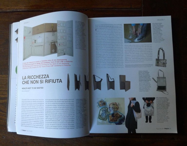 Rivista OTTAGONO n.220 2009.DESIGN ARCHITETTURA IDEE[SOSTENIBILITÀ