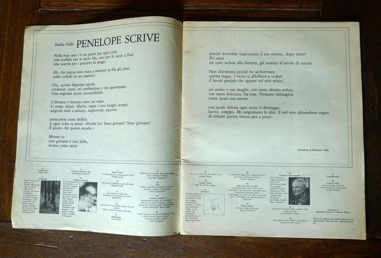 Rivista PACE E GUERRA n.8/16 1983[politica,pacifismo,Luciana Castellina,Rodotà