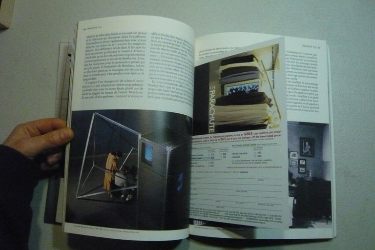 RIVISTA PARACHUTE 113 ECRANS NUMERIQUES_DIGITAL SCREENS,2004[arte contemporanea