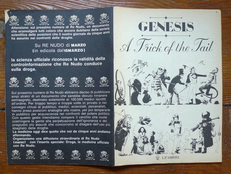 Rivista RE NUDO n.38/39 Gen-Feb 1976[controcultura,movimento,Giorgio Gaber | Immagine Gallery 2