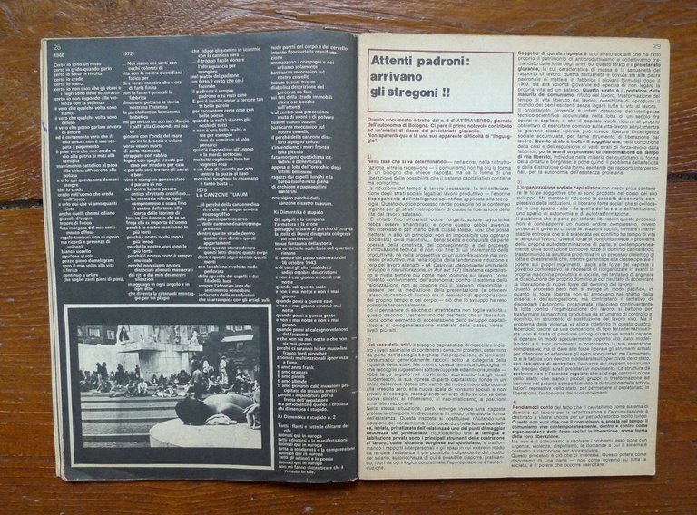 Rivista RE NUDO n.38/39 Gen-Feb 1976[controcultura,movimento,Giorgio Gaber | Immagine Gallery 6