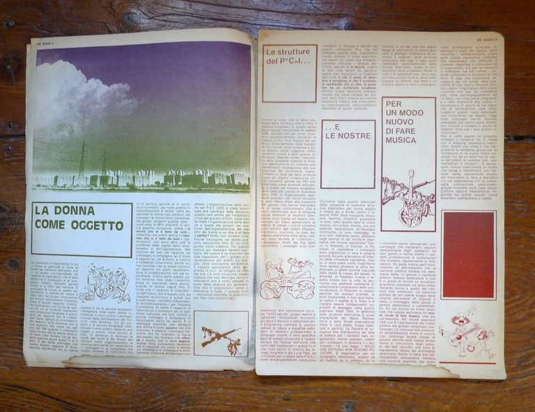Rivista RE NUDO n.7 settembre 1971[controcultura,movimento,LSD,esercito