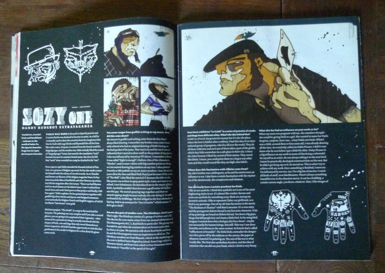 Rivista RUGGED ISSUE #15 2008[Carhartt,Sozy One,Skateboard,Graffiti,Street Art