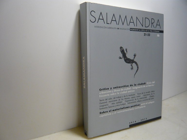 rivista SALAMANDRA n. 21-22 Intervención surrealista, immaginación,2014/15 | Immagine Gallery 1