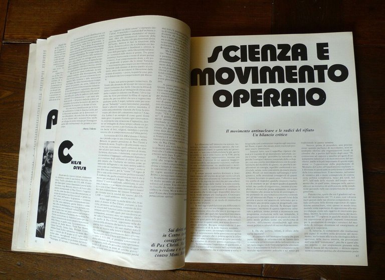 Rivista sindacale AZIMUT Anno I n.1 1982.BIMESTRALE DI ECONOMIA POLITICA …