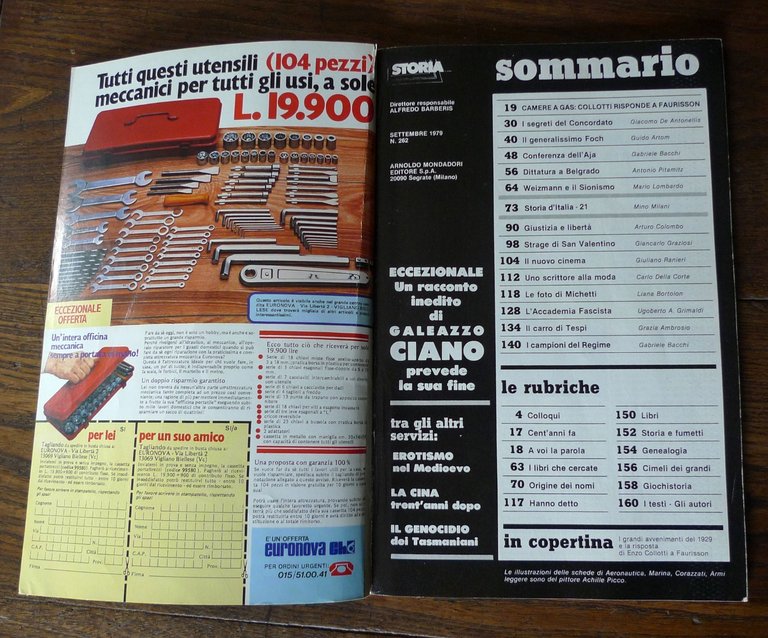 Rivista STORIA ILLUSTRATA 261-265 1979[fascismo,nazismo,camere a gas,Faurisson | Immagine Gallery 5