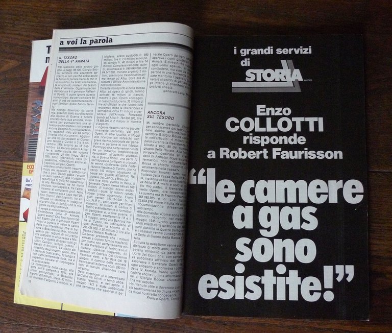 Rivista STORIA ILLUSTRATA 261-265 1979[fascismo,nazismo,camere a gas,Faurisson | Immagine Gallery 6