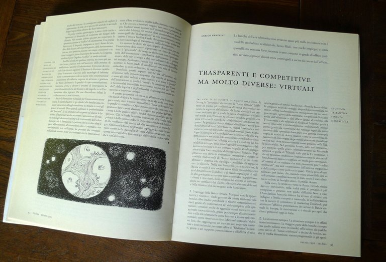 Rivista TELEMA 5 1996 ECONOMIA TELEMATICA[nuove tecnologie,multimedia,FINANZA