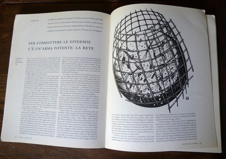 Rivista TELEMA 9 1997 MEDICINA SALUTE BENESSERE[nuove tecnologie,multimedia