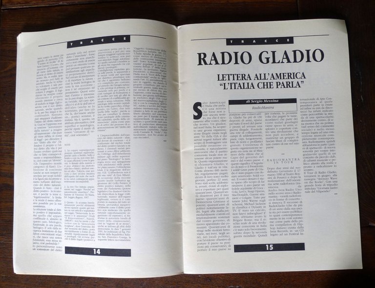 Rivista TRACCE 23 1992.Trimestrale di critica radicale[cyberpunk,Sergio Messina | Immagine Gallery 4
