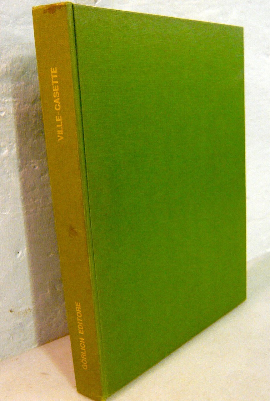 Rivista Ville-Giardini,VILLE-CASETTE,1974 Gorlich[architettura