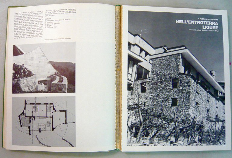 Rivista Ville-Giardini,VILLE-CASETTE,1974 Gorlich[architettura