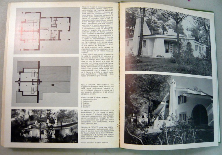 Rivista Ville-Giardini,VILLE-CASETTE,1974 Gorlich[architettura