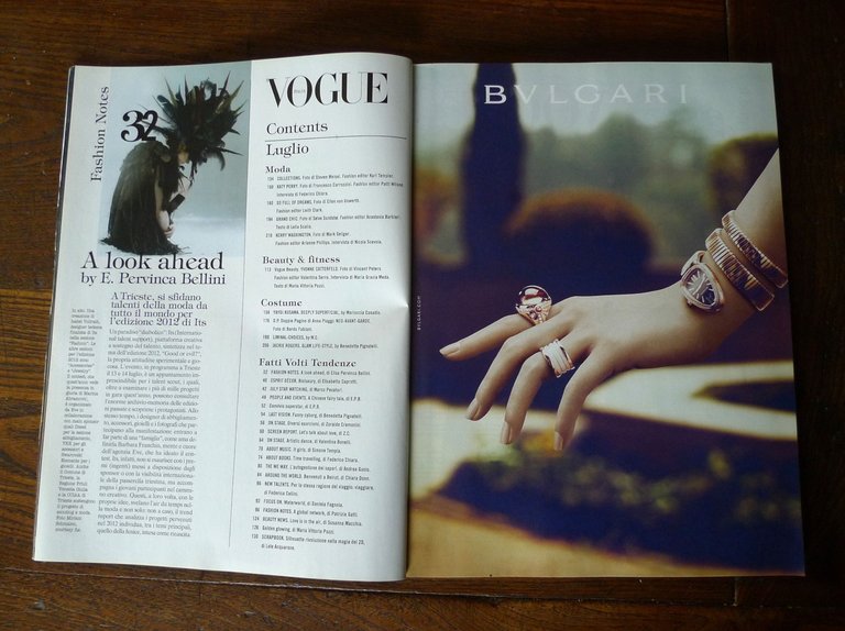 Rivista VOGUE Italia n.743 Luglio 2012.F/W 2012.13[Katy Perry,MODA