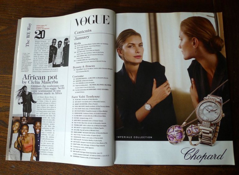 Rivista VOGUE Italia n.749 Gennaio 2013.GLOBAL[Fei Fei Sun,Li Yuchun,MODA