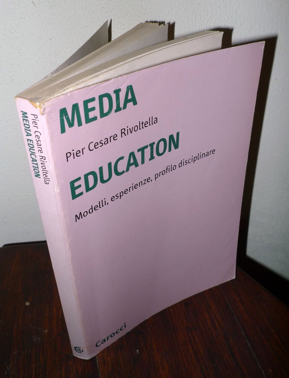 Rivoltella,MEDIA EDUCATION.Modelli,esperienze,profilo disciplinare,2002 Carocci | Immagine principale