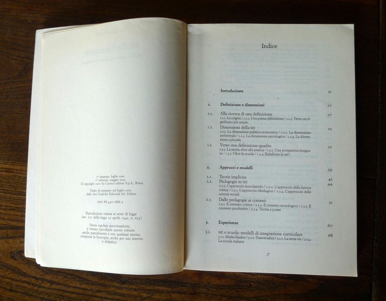 Rivoltella,MEDIA EDUCATION.Modelli,esperienze,profilo disciplinare,2002 Carocci | Immagine Gallery 4