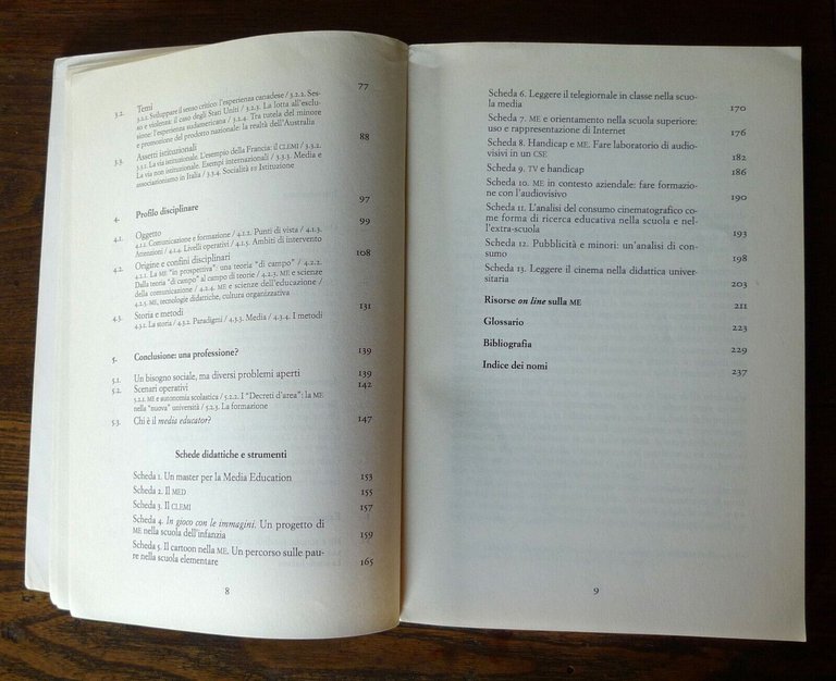 Rivoltella,MEDIA EDUCATION.Modelli,esperienze,profilo disciplinare,2002 Carocci