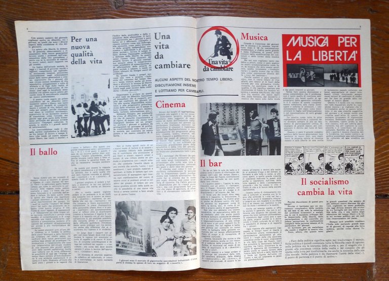 RIVOLUZIONE ANTIFASCISTA.QUINDICINALE DELLA FGCI,RAVENNA 1975-76[PCI,comunismo