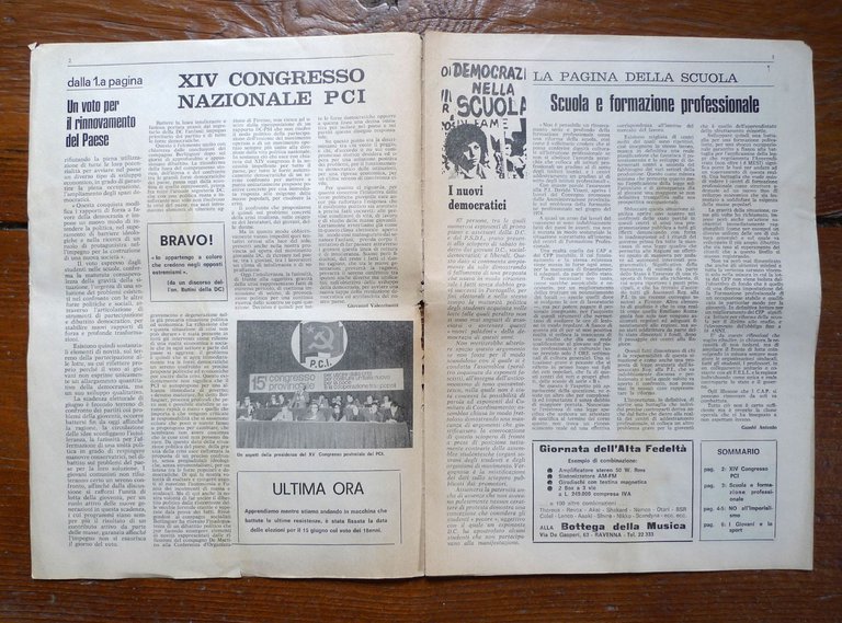 RIVOLUZIONE ANTIFASCISTA.QUINDICINALE DELLA FGCI,RAVENNA 1975-76[PCI,comunismo