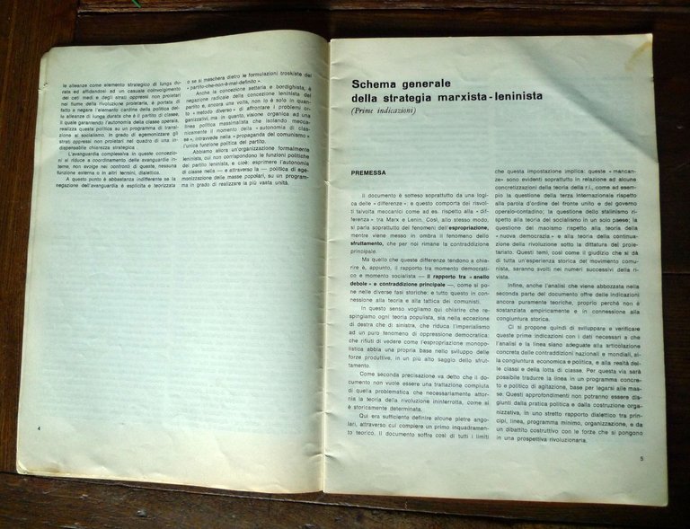 RIVOLUZIONE ININTERROTTA.Numero unico Giugno 1970[MARXISTI-LENINISTI,comunismo