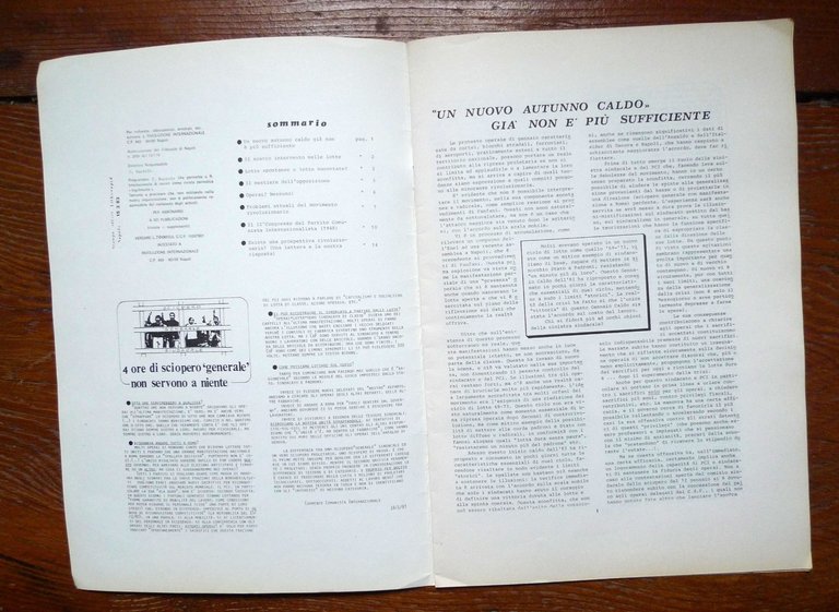 RIVOLUZIONE INTERNAZIONALE n.31 marzo 1983.Corrente Comunista Internazionale