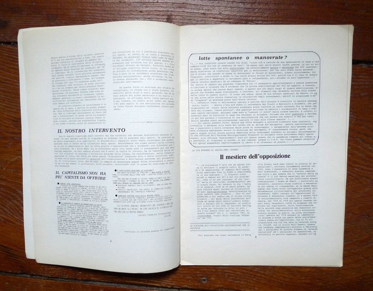 RIVOLUZIONE INTERNAZIONALE n.31 marzo 1983.Corrente Comunista Internazionale