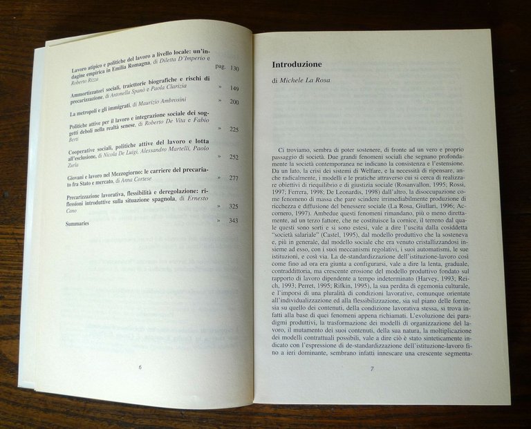 Rizza,POLITICHE DEL LAVORO E NUOVE FORME DI PRECARIZZAZIONE LAVORATIVA,2000 | Immagine Gallery 5