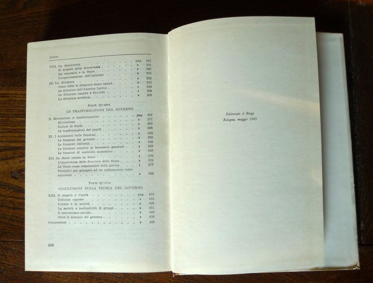 Robert M.MacIver,GOVERNO E SOCIETÀ,1965 il Mulino[POLITICA,SOCIOLOGIA
